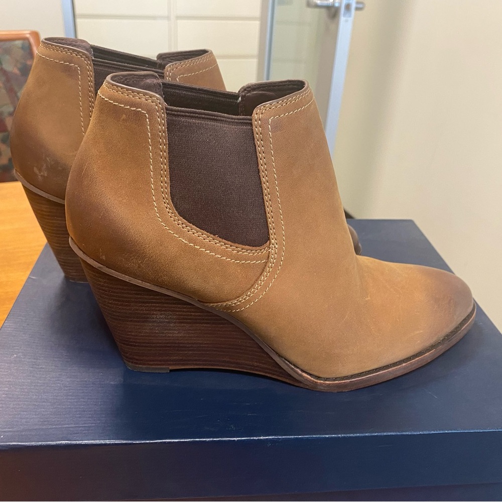 Cole Haan Balthasar Leather Ankle Boots